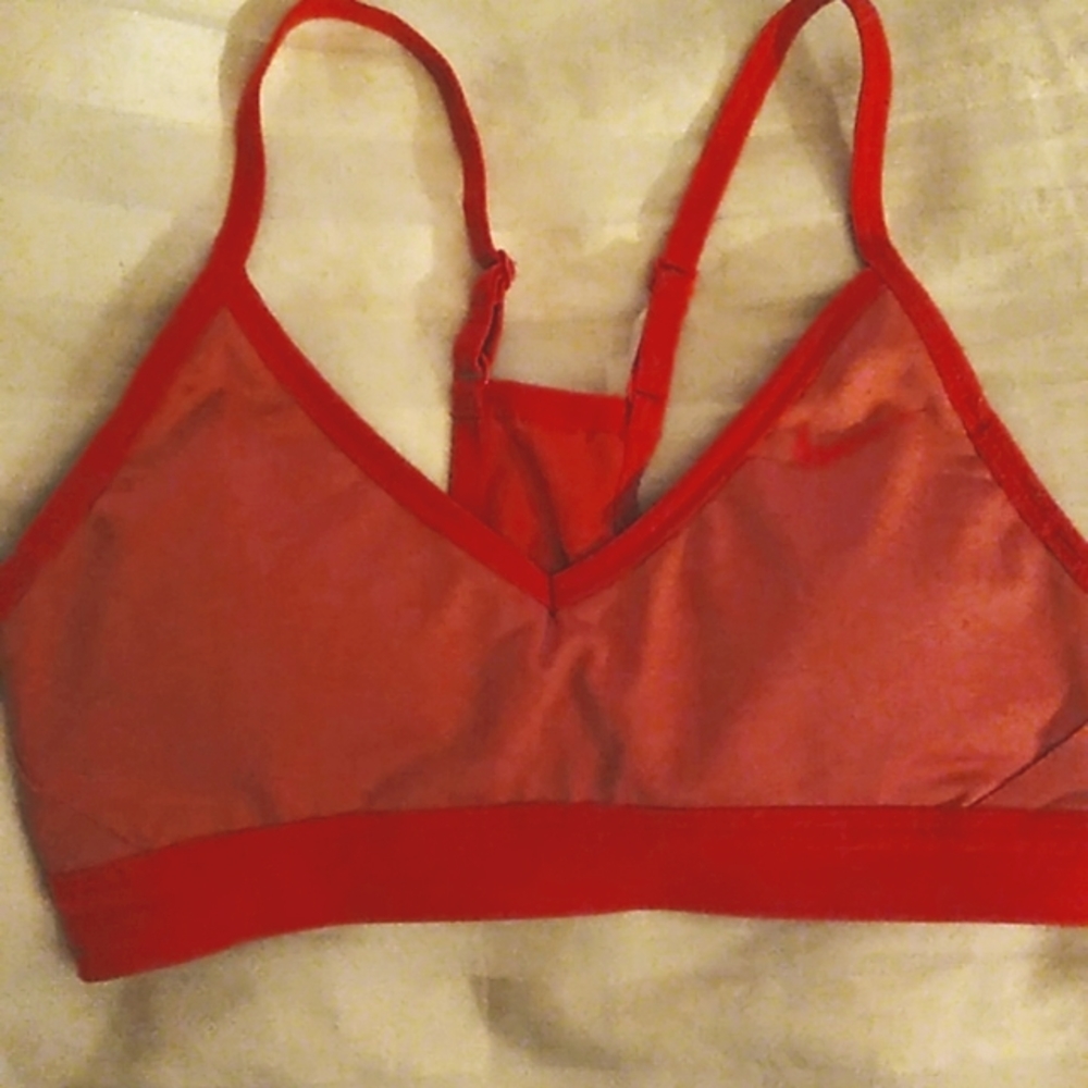 Nike  orange sports bra xsmall